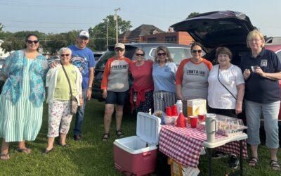 Zonta Clubs Sharing Zonta Spirit and Baseball