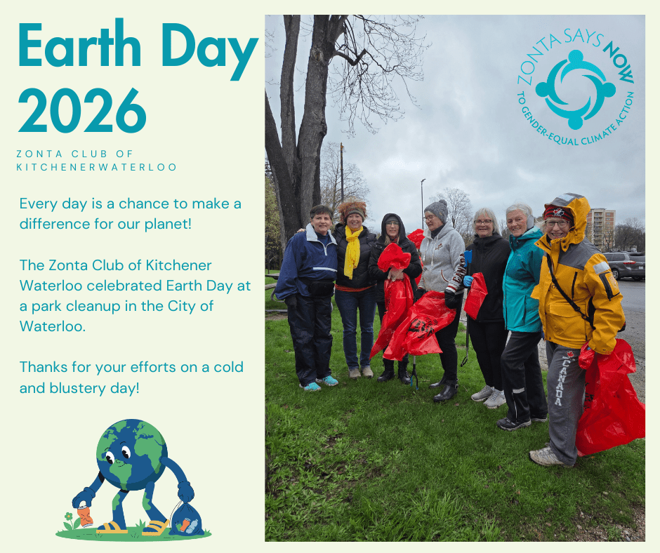 Zonta in Action - Earth Day 2026